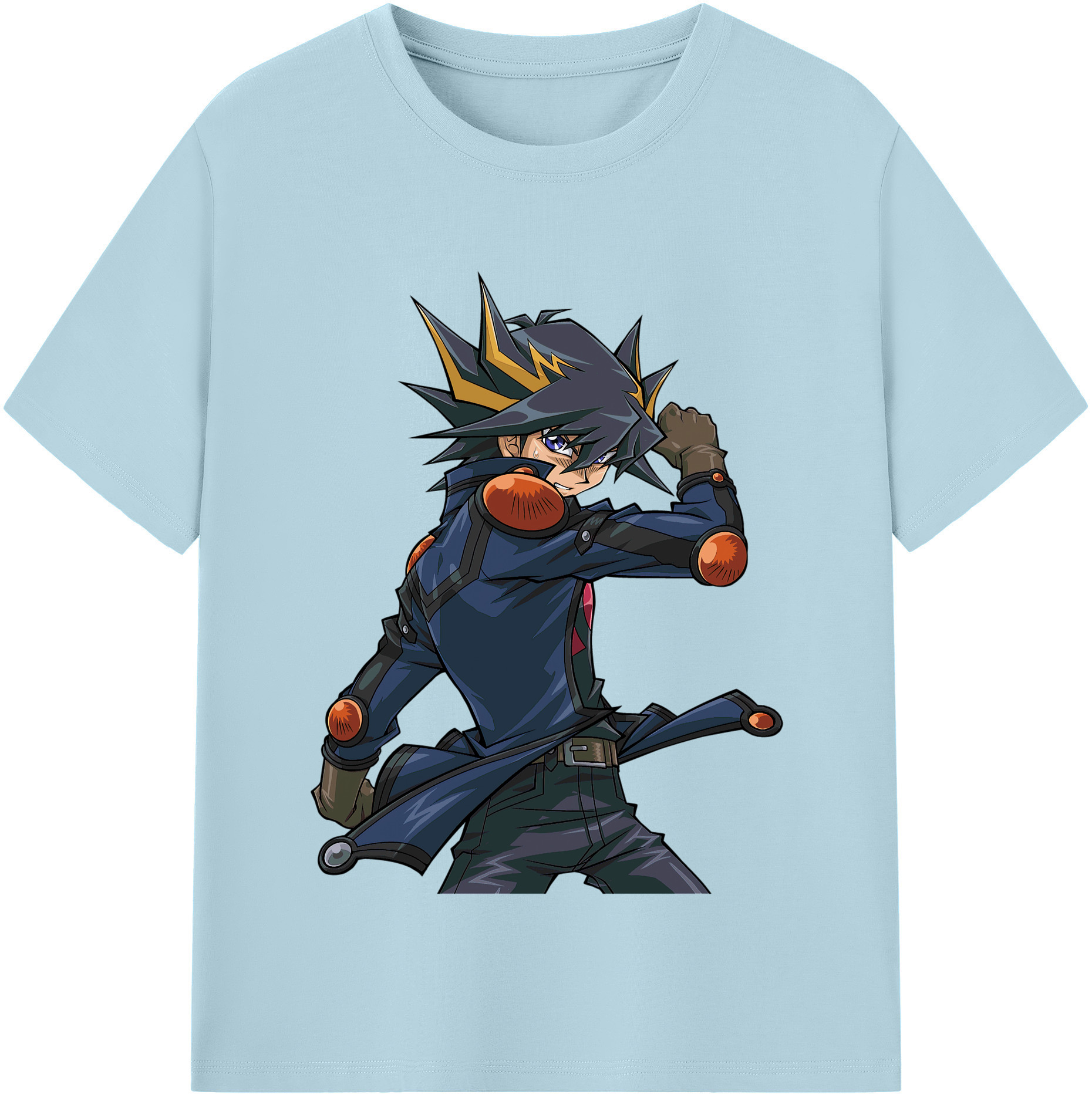 （画像用） 遊☆戯☆王 Yu-Gi-Oh! 綿100％半袖Tシャツ（フロントプリント）